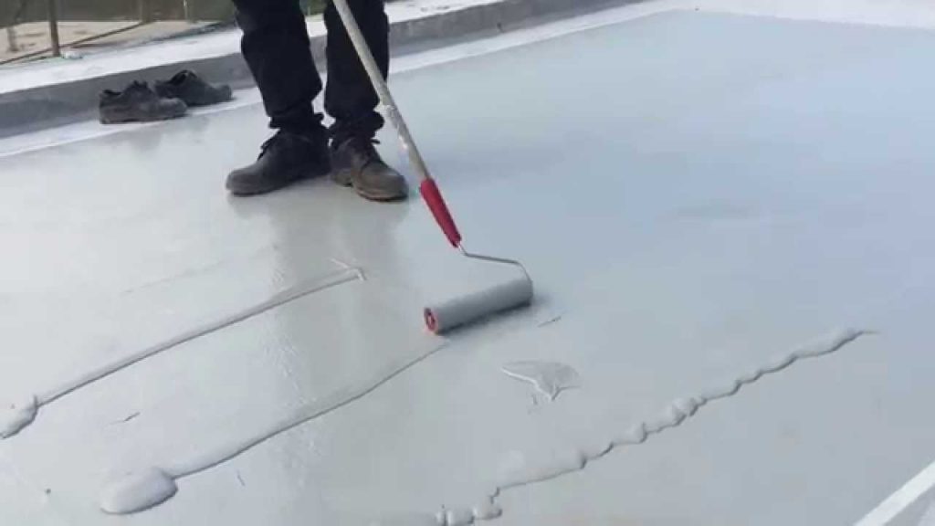 Pintando techo